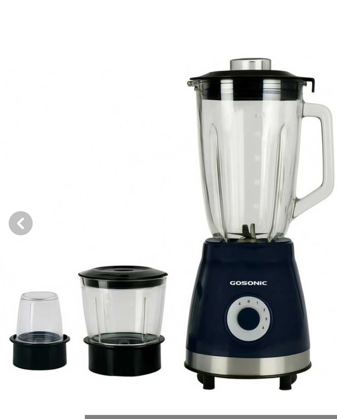 مخلوط کن گوسونیک مدل GSB4600 ظرفیت ۱.۵ لیتر ۳ کاره ۴ سرعته